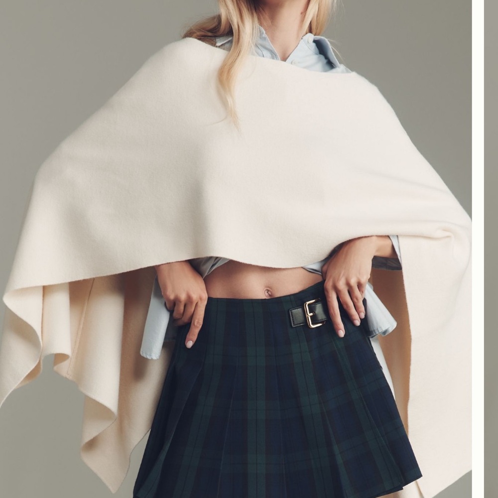 NWT Anthropologie knit poncho